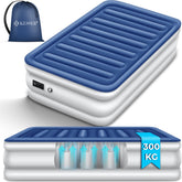 Luchtbed - 1 Persoons - Luchtmatras met pomp - Opblaasbed - Wit - KESSER®